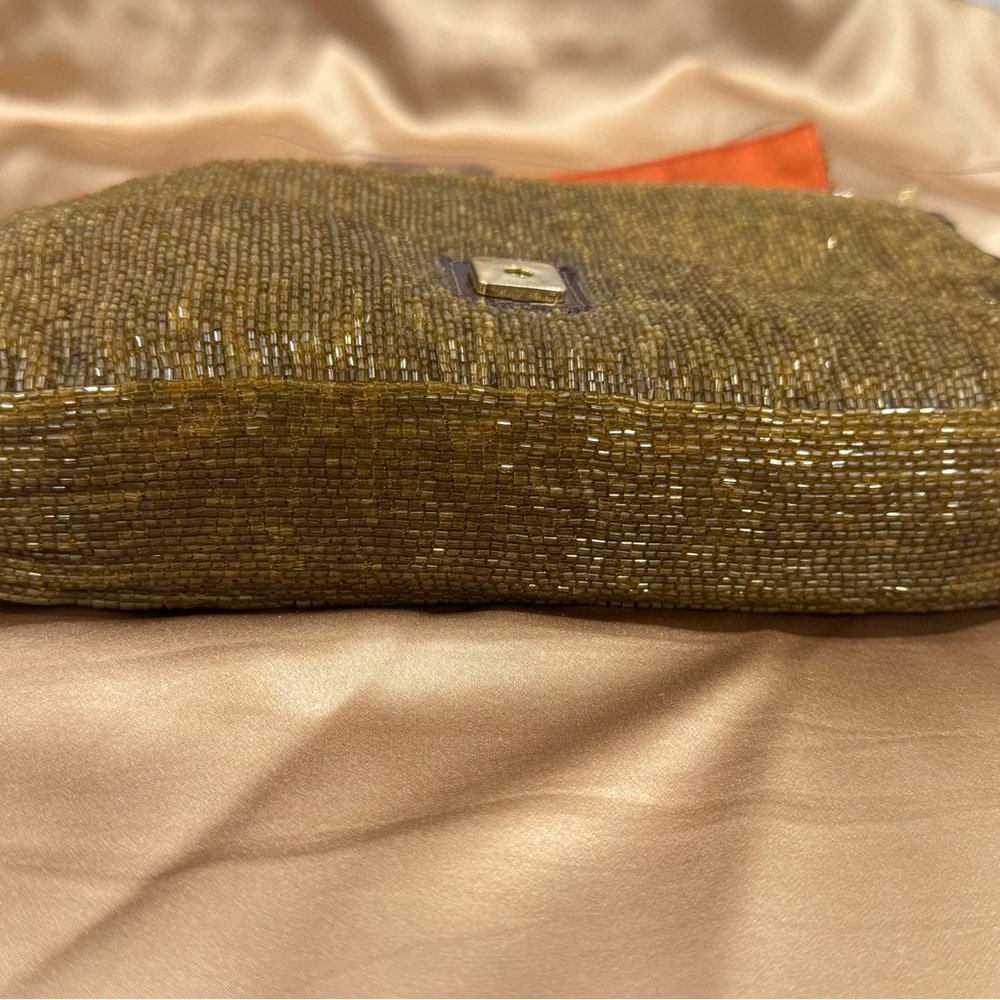 Fendi Gold Sequin Shoulder Bag - Picture 4 of 11